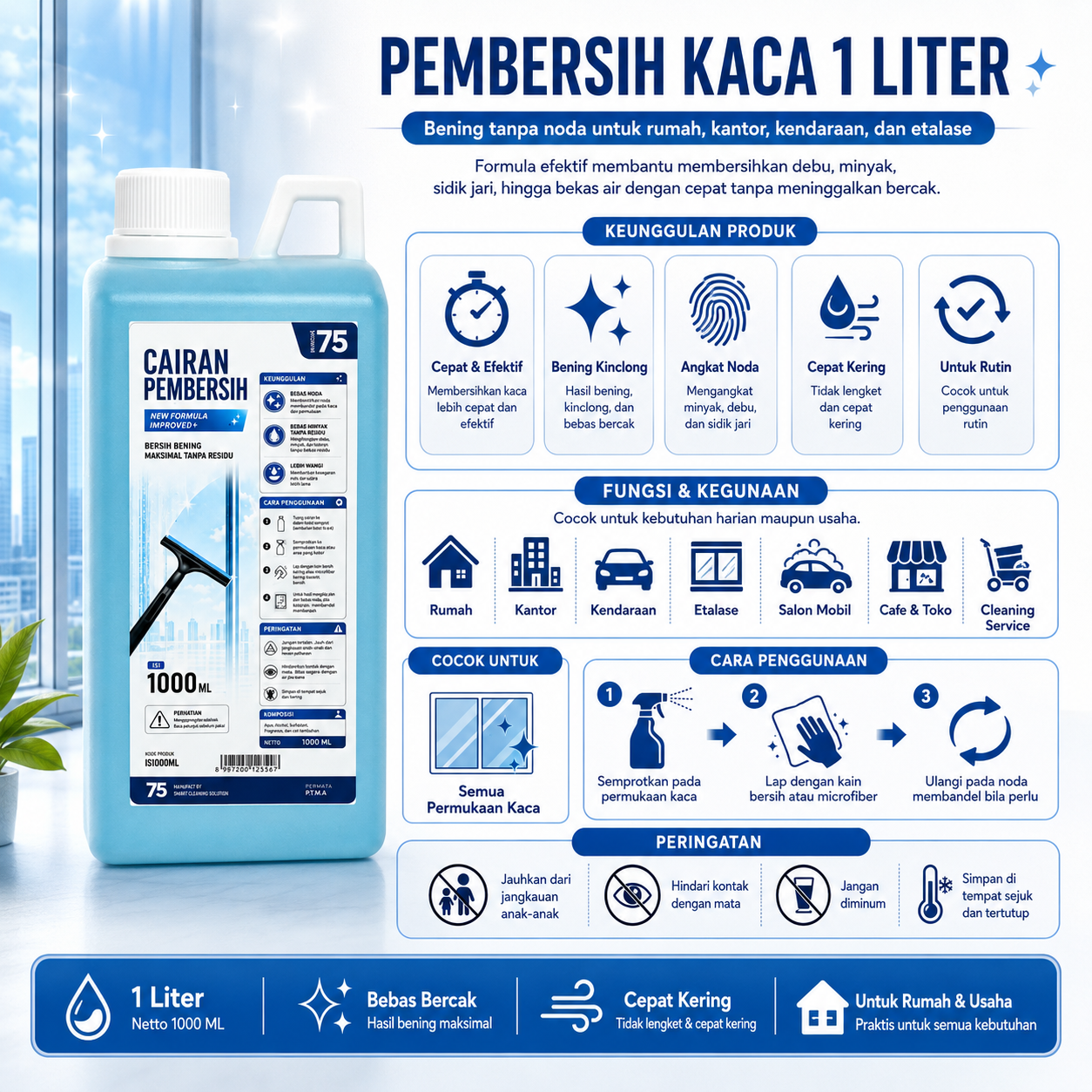 Gelas Takar Kerucut 100ml