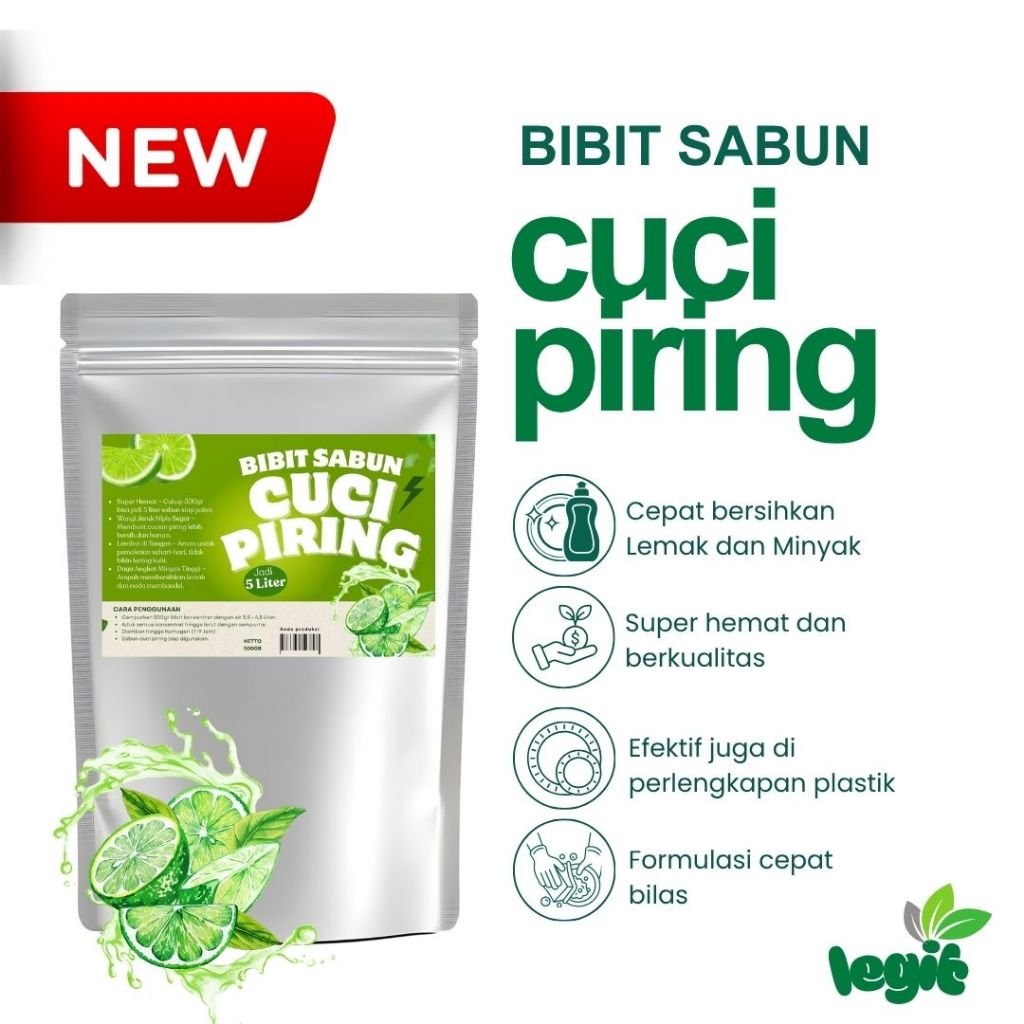 Bibit Sabun Cuci Piring 500gr