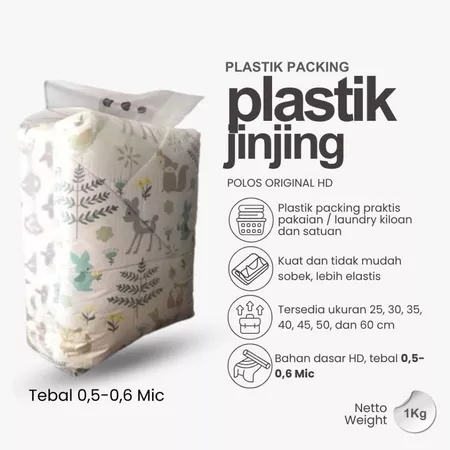 Plastik Potong 60 x 100 sablon