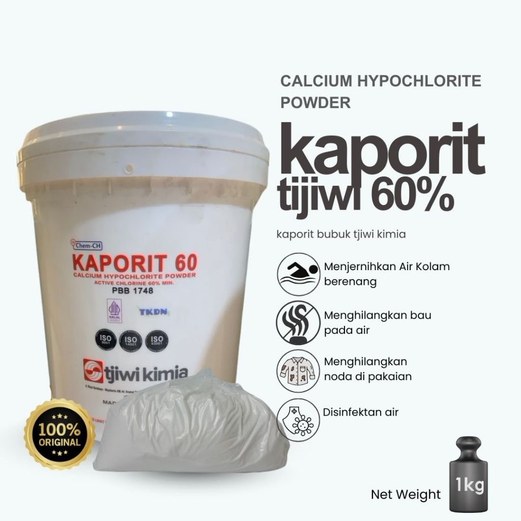 Kaporit Bubuk Tjiwi 1Kg