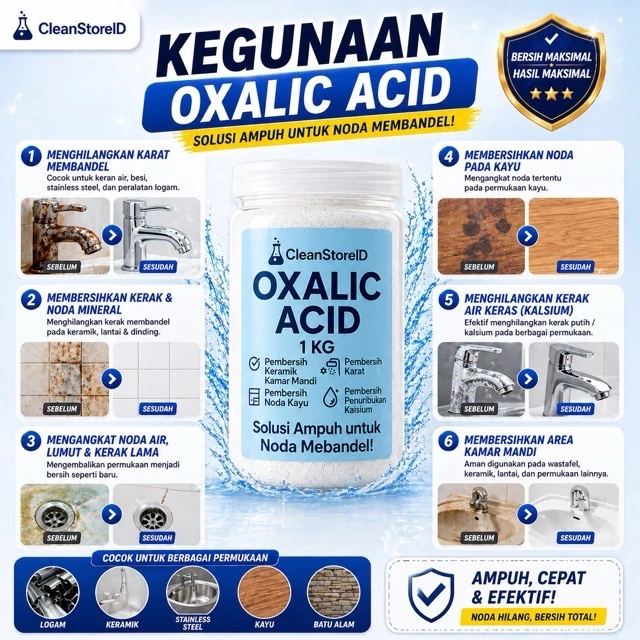 Oxalic Acid 800gr